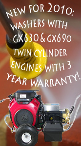 New GX630 & GX690 for 2010!