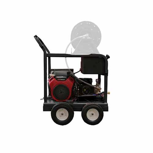 Industrial Cold Water 8GPM 3500PSI Belt Dr 24 Hp H